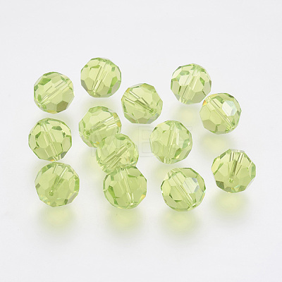 Imitation Austrian Crystal Beads SWAR-F021-10mm-252-1