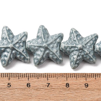 Vintage Handmade Porcelain Beads Strands PR-CBAA37B-04C-1