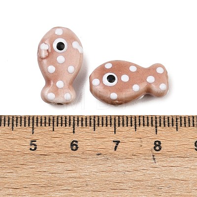 Handmade Porcelain Beads PORC-B009-03-1