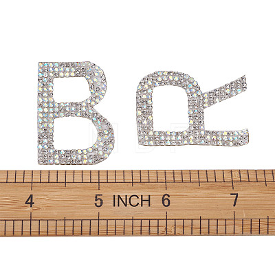 Craftdady Glitter Hotfix Rhinestone DIY-CD0001-10E-1