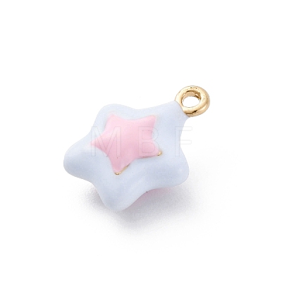 Alloy Enamel Charms ENAM-E362-08D-1