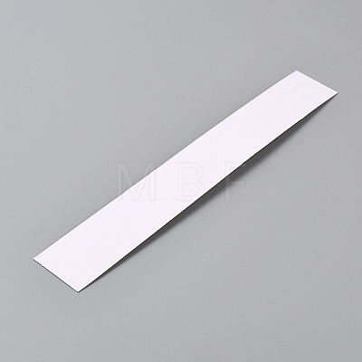 Paper Bracelet Display Cards CDIS-WH0027-12A-1