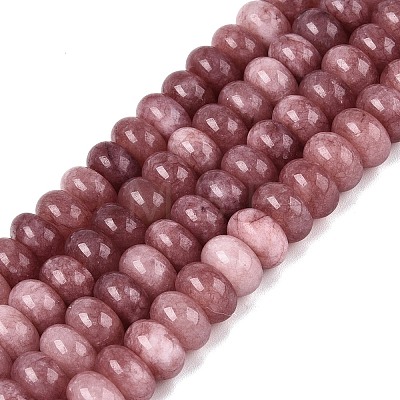 Natural White Jade Beads Strands G-Q613-01F-32-1
