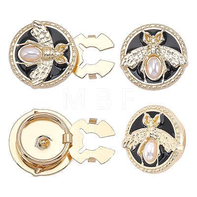 Alloy Enamel Cufflink BUTT-WH0024-072-1
