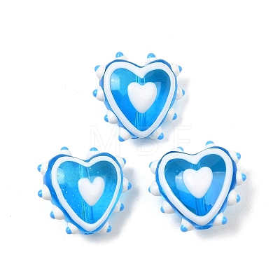 Handmade Lampwork Beads LAMP-D003-02N-1