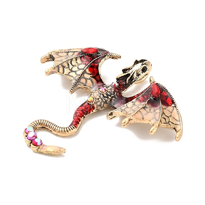 Alloy Rhinestone Big Pendants FIND-I060-01AG-01-1