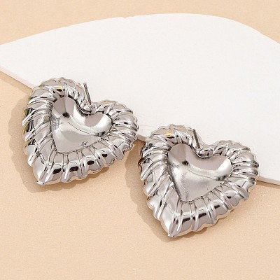Alloy Stud Earrings for Women WG25DEF-01-1