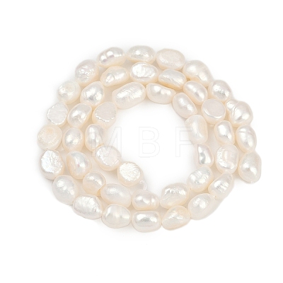 Natural Cultured Freshwater Pearl Beads Strands PEAR-P064-20A-04A-02-1