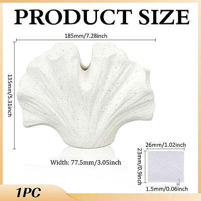 Porcelain Vase Ornaments DJEW-WH0015-200-1