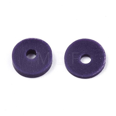 Handmade Polymer Clay Beads CLAY-Q251-8.0mm-46-1