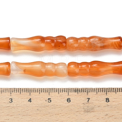 Natural Agate Beads Strands G-Z144-A02-02D-1