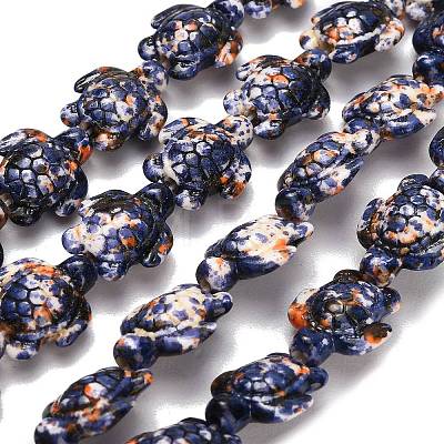 Synthetic Turquoise Beads Strands TURQ-F020-C01-1