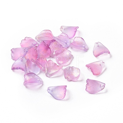 Glass Charms EGLA-L025-A06-1