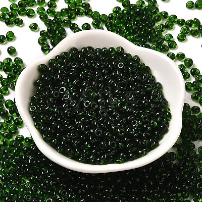 Transparent Colours Glass Seed Beads SEED-P006-02A-01-1