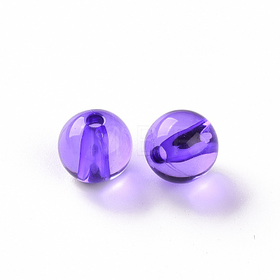 Transparent Acrylic Beads MACR-S370-A10mm-748-1