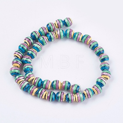Handmade Porcelain Beads X-PORC-G002-35B-1