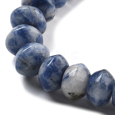 Natural Blue Spot Jasper Beads Strands G-P559-A15-01-1