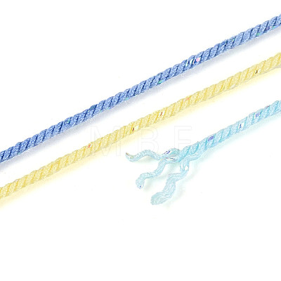 27M Segment Dyed Round Polyester Twisted Cords OCOR-N009-02A-25-1