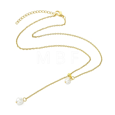 304 Stainless Steel Lariat Necklaces NJEW-JN06155-1