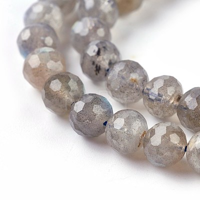 Natural Labradorite Beads Strands G-O176-04B-1