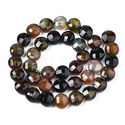 Natural Agate Beads Strands G-S359-366C-1