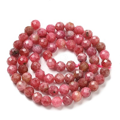 Natural Rhodonite Beads Strands G-E608-A13-1