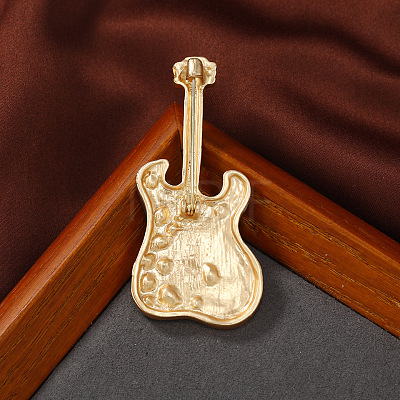 Vintage Guitar Brooch PW-WG85926-01-1
