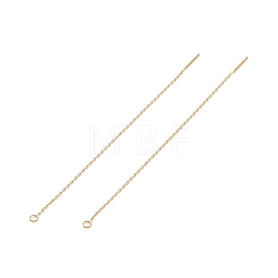 Ion Plating(IP) 304 Stainless Steel Stud Earring Finding LS-X-STAS-E161-06G-1