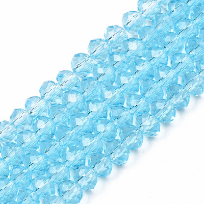 Glass Beads Strands EGLA-A034-T3mm-D28-1