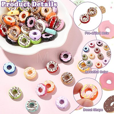 Baking Paint Apaque Acrylic Beads MACR-CJZ0001-06-1