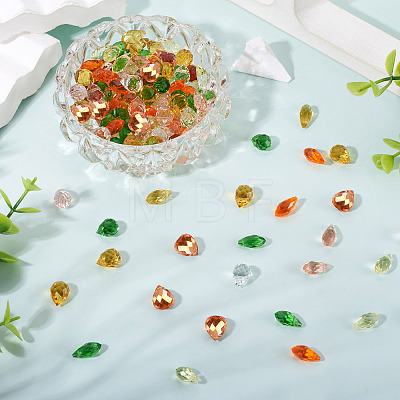 150Pcs 10 Styles Glass Beads GLAA-TA0004-35-1