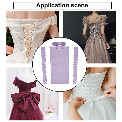 Bridal Dress Zipper Replacement AJEW-WH0348-09C-1