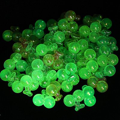 Luminous Opaque Acrylic Beads MACR-K361-52-1