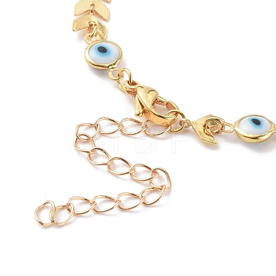 Brass Cobs Chain Necklaces NJEW-JN03457-1