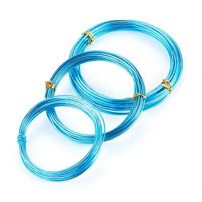 3 Rolls 3 Styles Round Aluminum Wire AW-TADJ0001-03B-1