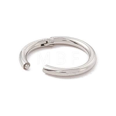 304 Stainless Steel Twister Clasps STAS-C054-01P-1