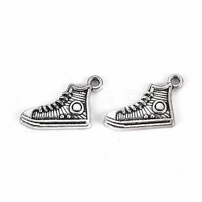 Tibetan Style Alloy Pendants X-TIBE-N010-68AS-RS-1