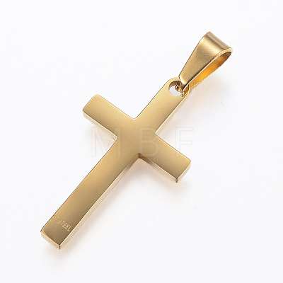 304 Stainless Steel Pendants Ion Plating(IP) X-STAS-H389-13G-1