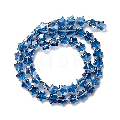 Transparent Glass Beads Strand GLAA-F112-02H-1