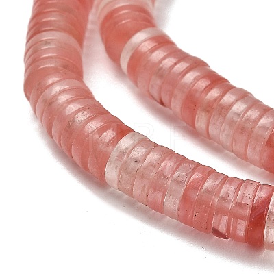 Cherry Quartz Glass Beads Strands G-G175-N16-01-1