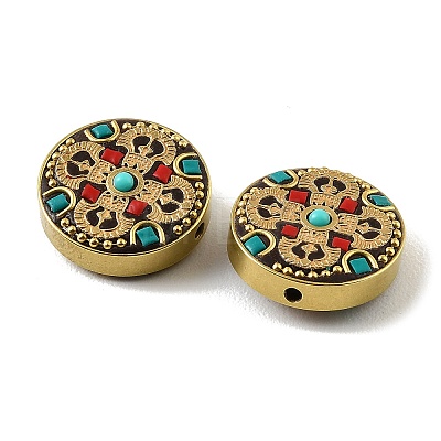 Handmade Polymer Clay Indonesia Beads PY-CBAAA14-07C-06-1