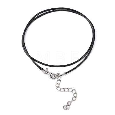 Korean Waxed Polyester Cord Necklace Making NJEW-JN01558-01-1