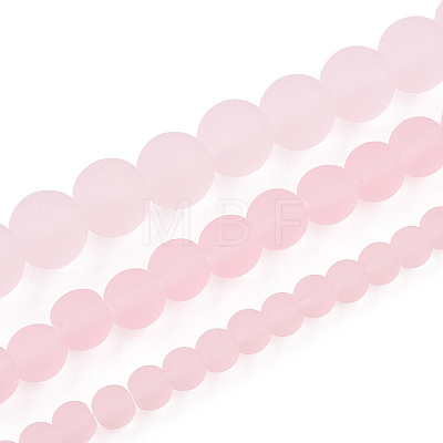 Transparent Glass Beads Strands LS-GLAA-T032-T6mm-MD10-1