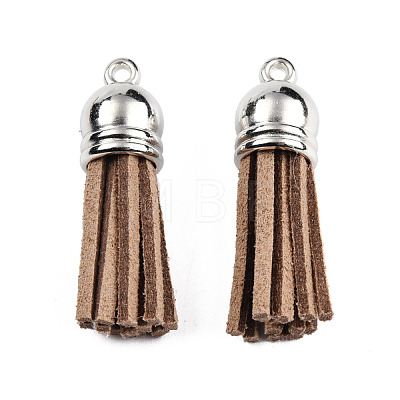 Faux Suede Tassel Pendant Decorations FIND-T002-A12-1