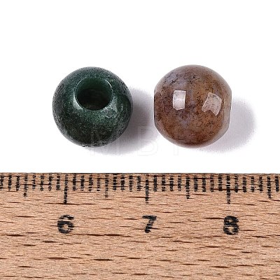 Natural Indian Agate European Beads G-Q607-02R-1