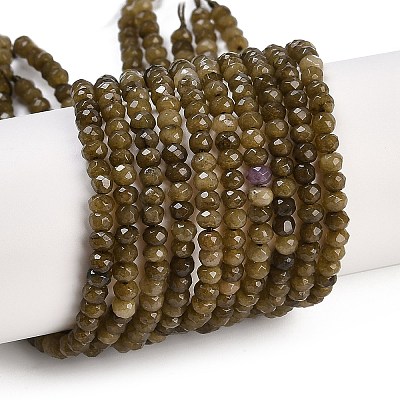 Natural White Jade Beads Strands G-Z069-01Y-1