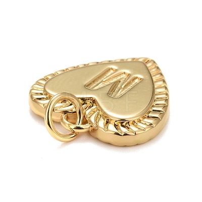 Rack Plating Real 18K Gold Plated Brass Pendants KK-E260-01G-M-1