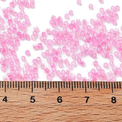 Transparent Colours Glass Seed Beads SEED-H003-01F-1