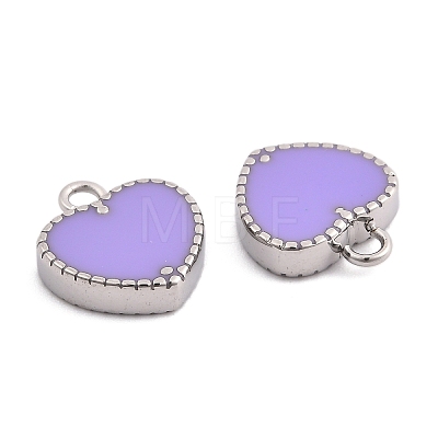 304 Stainless Steel Enamel Charms STAS-L022-485P-02-1