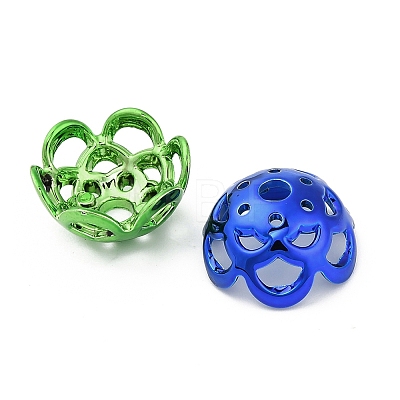 UV Plated ABS Bead Caps OACR-D316-04B-1